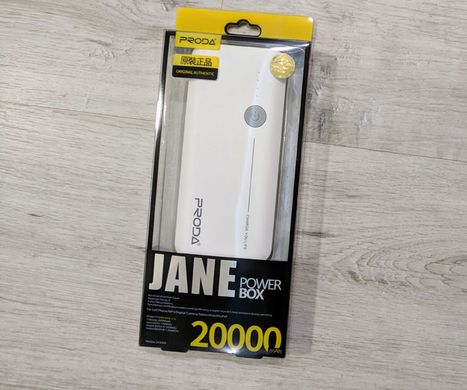 Портативная батарея Remax Power Bank Jane 20000 mAh White