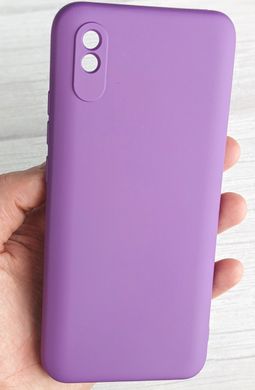 Чохол Silicone Cover Full Protective для Xiaomi Redmi 9A - Purple