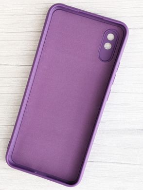Чохол Silicone Cover Full Protective для Xiaomi Redmi 9A - Purple