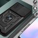 Удароміцний чохол GETMAN Ring для Xiaomi Redmi 9A - Camshield Black (57299). Фото 2 із 8