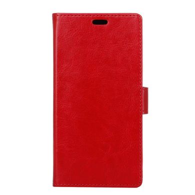 Чехол-книжка JR для Motorola Moto E4 Plus "красный"