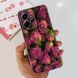 Силиконовый чехол с рисунком для Xiaomi Redmi Note 12 - Розы темные (242261). Фото 1 из 6