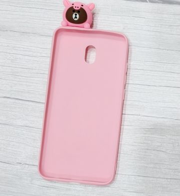 3D объемный чехол для Xiaomi Redmi 8A - Pink