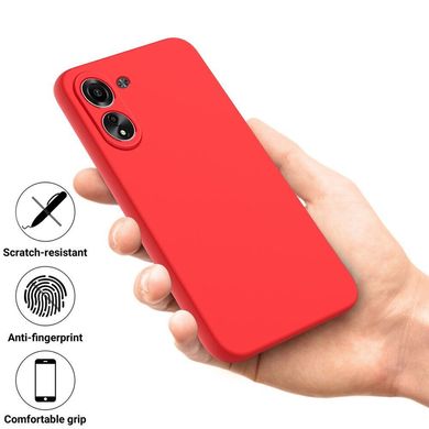 Чехол Hybrid Premium Silicone Case для Xiaomi Redmi 13C - Crimson