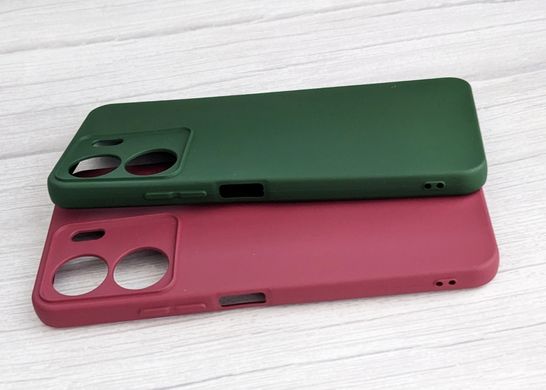 Чохол Hybrid Premium Silicone Case для Xiaomi Redmi 13C - Dark Red