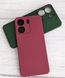 Чехол Hybrid Premium Silicone Case для Xiaomi Redmi 13C - Crimson (94889). Фото 9 из 14