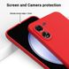 Чехол Hybrid Premium Silicone Case для Xiaomi Redmi 13C - Crimson (94889). Фото 12 из 14