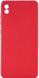 Силиконовый чехол для Xiaomi Redmi 9A - Dark Red (25553). Фото 2 из 5