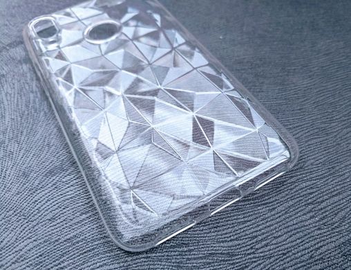 Чехол силиконовый Transparent Diamond для Huawei Y7 2019