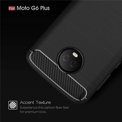 Защитный чехол Hybrid Carbon для Motorola Moto G6 - Black