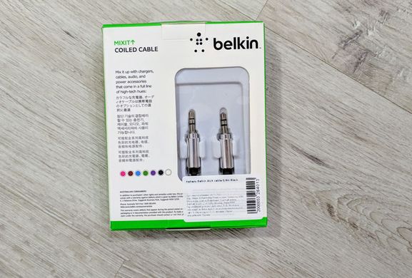 Кабель Belkin AUX cable 0,9m Black
