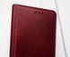 Чехол книжка BOSO Soft Matte для Samsung Galaxy M32 - Dark Red (28371). Фото 3 из 11
