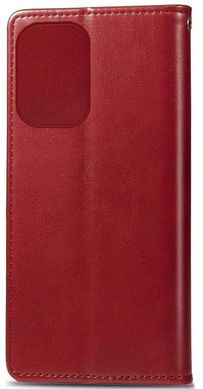 Чехол-книжка Getman Gallant для Xiaomi Redmi 12 - Dark Red