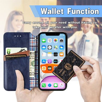 Чехол Getman Cubic Wallet для Xiaomi Redmi 12C - Brown