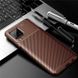 Защитный чехол Hybrid Premium Carbon для Samsung Galaxy M32 - Brown (24533). Фото 1 из 8