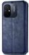 Чехол Getman Cubic Wallet для Xiaomi Redmi 12C - Navy Blue (18288). Фото 1 из 16