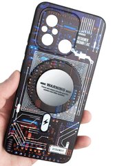 Захисний чохол Hybrid MagSafe + PopSocket для Xiaomi Redmi 12C - Navy Grey