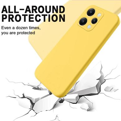 Силиконовый TPU чехол для Xiaomi Redmi 12 - Yellow