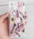 Чехол с рисунком для Xiaomi Redmi A1 - Розовый с блестками (139577). Фото 2 из 9