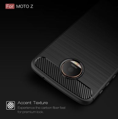 Захисний чохол Hybrid Carbon для Motorola Moto Z (XT1650)