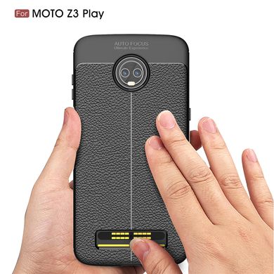Захисний чохол Hybrid Leather для Motorola Moto Z3 Play