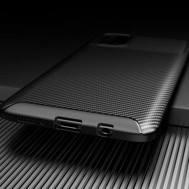Защитный чехол Premium Carbon для Samsung Galaxy M51 - Dark Blue