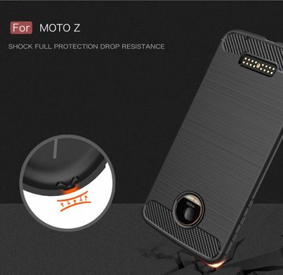 Защитный чехол Hybrid Carbon для Motorola Moto Z (XT1650)
