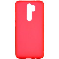 Силиконовый (Soft-Touch) чехол для Xiaomi Redmi Note 8 Pro - Red