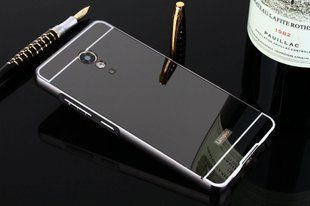 Металевий чохол для Lenovo P2 "чорний дзеркальний"