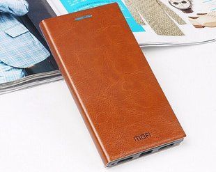 Кожаный чехол-книжка MOFI для Lenovo P70 "коричневый"