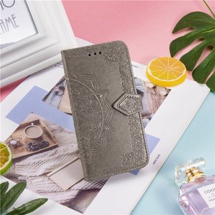 Чехол-книжка JR Art Series для Xiaomi Redmi 9 - Grey