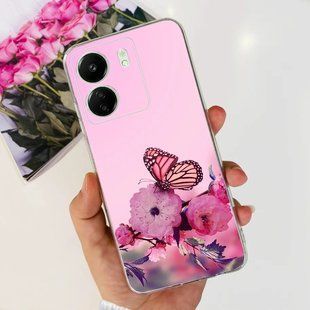 Силіконовий чохол з малюнком для Xiaomi Redmi 13C - Троянди темні