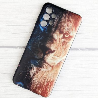 Силіконовий (TPU) чохол із малюнком для Samsung Galaxy A13 - Яскравий лев