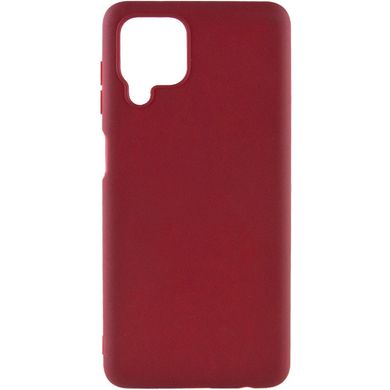 Силиконовый (TPU) чехол для Samsung Galaxy M22 - Dark Red