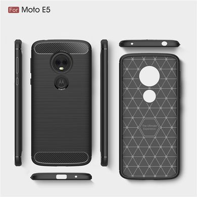 Силіконовий чохол Hybrid Carbon для Motorola Moto E5/Moto G6 Play
