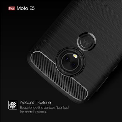 Силіконовий чохол Hybrid Carbon для Motorola Moto E5/Moto G6 Play - Blue