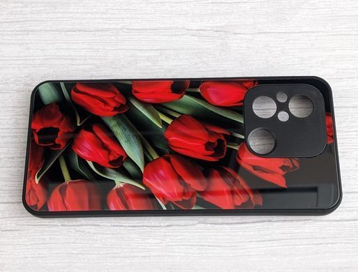 TPU+Glass чохол Twist для Xiaomi Redmi 12C - Red