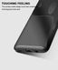Силиконовый чехол Hybrid Carbon для Xiaomi Redmi Note 9S - Black (18630). Фото 5 из 9