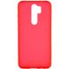 Силиконовый (Soft-Touch) чехол для Xiaomi Redmi Note 8 Pro - Red (36978). Фото 1 из 3