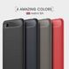 Силиконовый чехол Hybrid Carbon для Xiaomi Redmi 6A - Black (5237). Фото 2 из 9