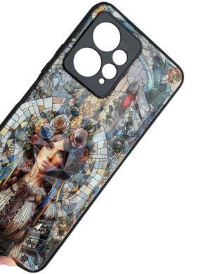 TPU+Glass чехол Twist для Xiaomi Redmi Note 12 - Grey