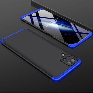 Пластиковая накладка GKK LikGus 360 градусов для Samsung Galaxy M32 - Blue