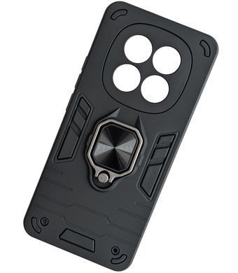 Противоударный чехол Transformer Ring для Xiaomi Redmi Note 15 (4G/5G) - Black