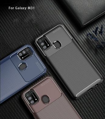 Чохол Premium Carbon для Samsung Galaxy M31