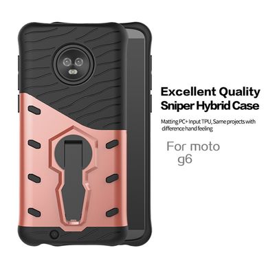 Защитный чехол Hybrid для Motorola Moto G6 - Black