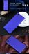 Пластиковый чехол для Lenovo P70 "синий" (28007). Фото 3 из 5