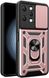 Удароміцний чохол Hybrid Ring Camshield для Redmi 12 - Pink (46951). Фото 1 із 8