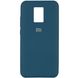 Чохол Silicone Cover Full Protective для Xiaomi Redmi Note 9S / Note 9 Pro / Note 9 Pro Max - Blue (36634). Фото 1 із 6