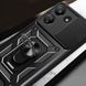 Ударопрочный чехол Hybrid Ring Camshield для Xiaomi Redmi 13C - Black (9422). Фото 5 из 11