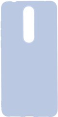 Силиконовый чехол для Nokia 3.1 Plus - Light Blue